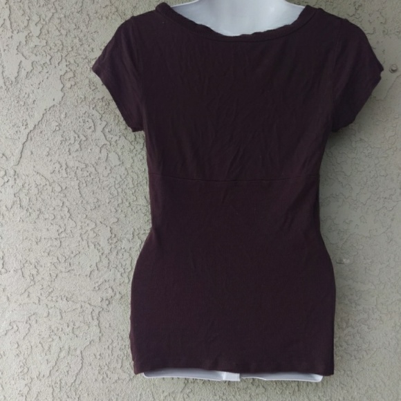 No boundaries brown knit blouse - Picture 2 of 8